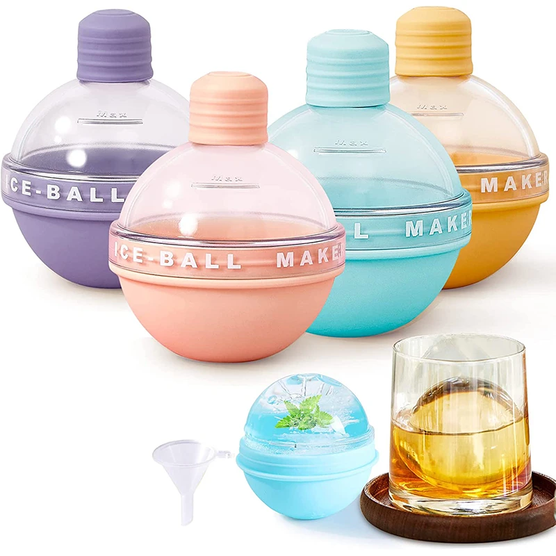 Bulb Ice Hockey Ice Cube Ice Cube Mold Whisky Silica Gel Ice Cube Soda