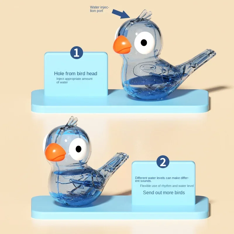 Water Bird Whistle Funny Kids Toys Girls Boys Juguetes Para Niños Años Infantil Color Mouth Muscle Pronunciation Training Tool