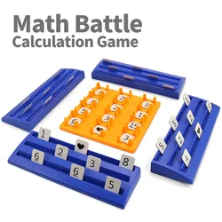 Math Battle Calculation Game Set Educational Learning Toys For Friends Family Kids Multiplication Division Addition Subtraction