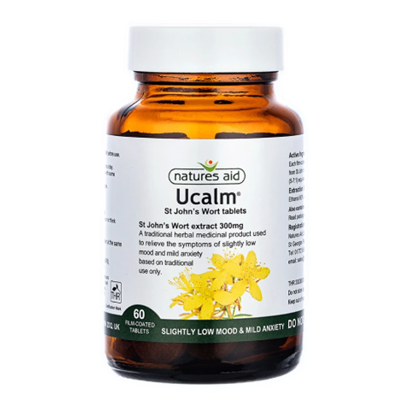 St John's Wort Extract 300 mg 60 Tablets AliExpress