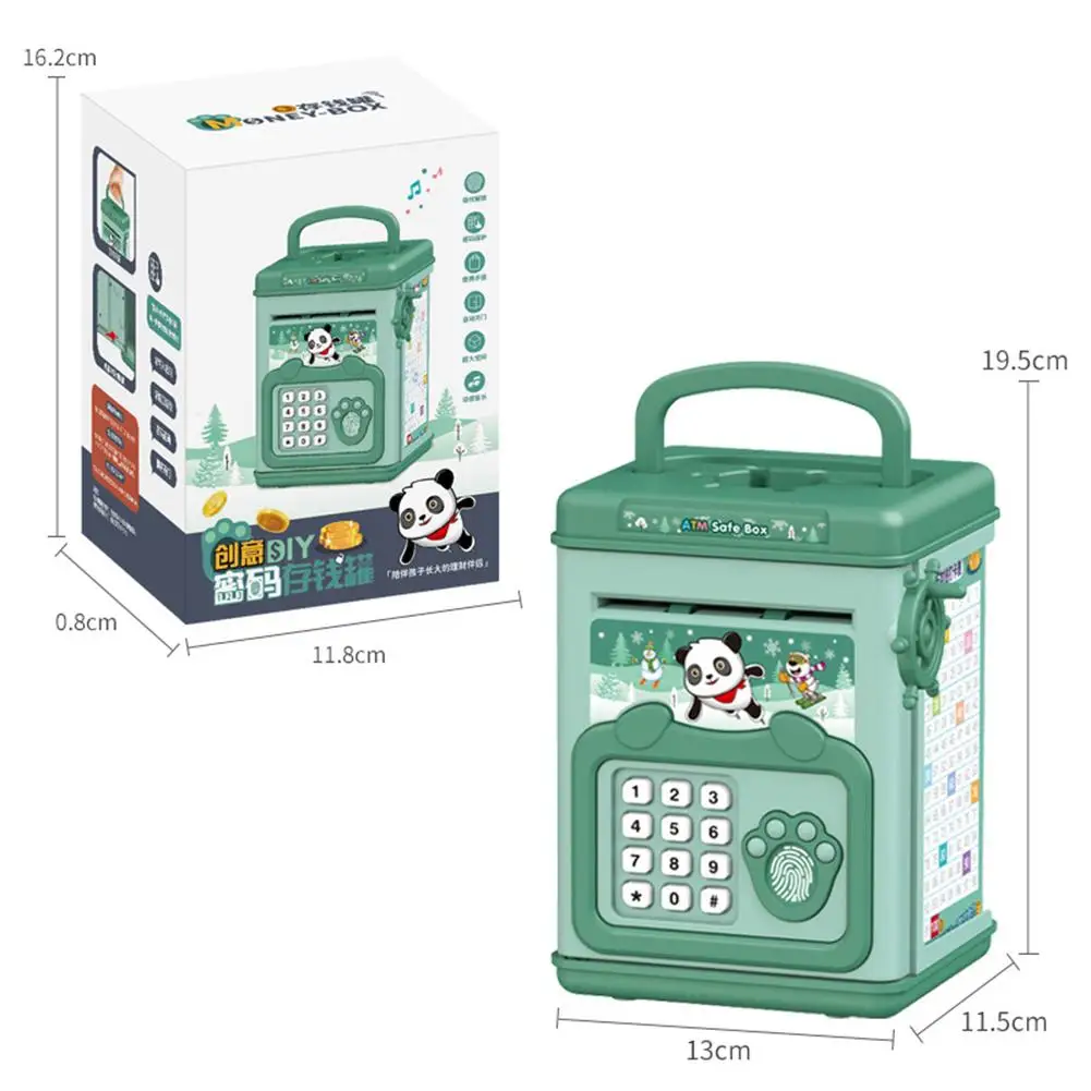 Children Piggy Bank Money Boxes Storage Music Digital Coins Cash Saving Mini ATM Machine Creative Toy money saving box piggy bank