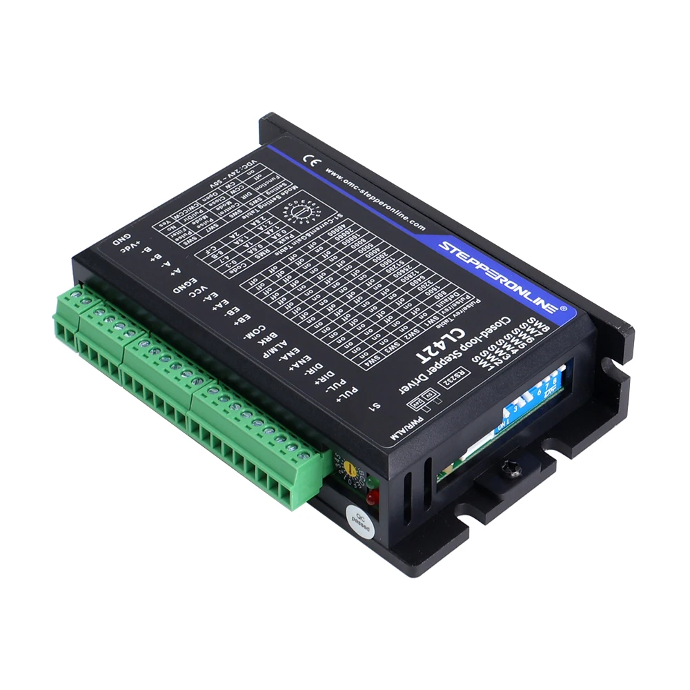 STEPPERONLINE Nema 17 폐루프 스텝퍼 모터 드라이버 키트, 인코더 14Ncm 1.0A CL42T-V41 스텝퍼 드라이버, 2 상 CNC 키트
