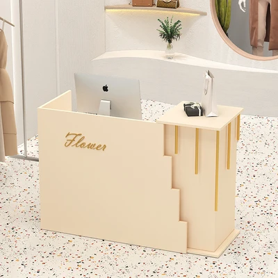 Design Counter Reception Desks Small Bar Nordic Stylish Reception Desks Beauty Salon Commercial Furniture