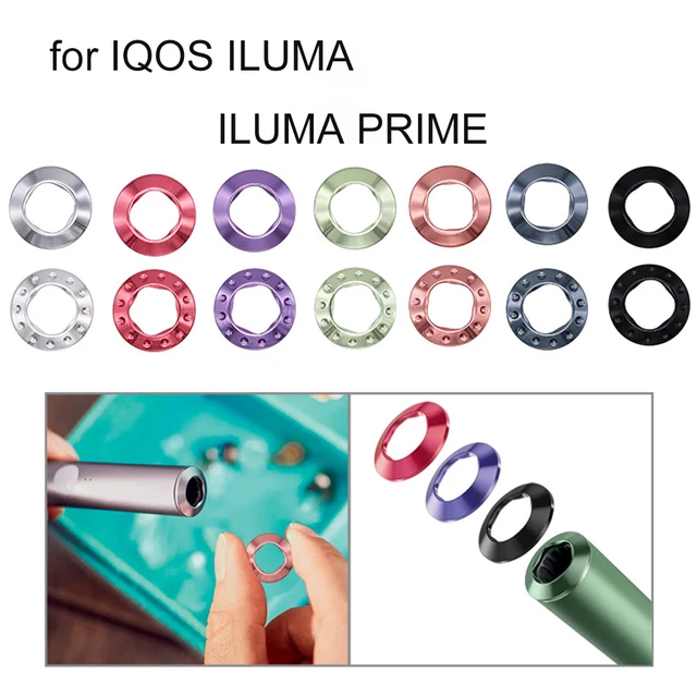 Drop-proof 16 Farben Tragbare Schutzhülle Kappe für IQOS Iluma Halter  Ersatz Zubehör für IQOS Iluma Prime Farbige Ring - AliExpress