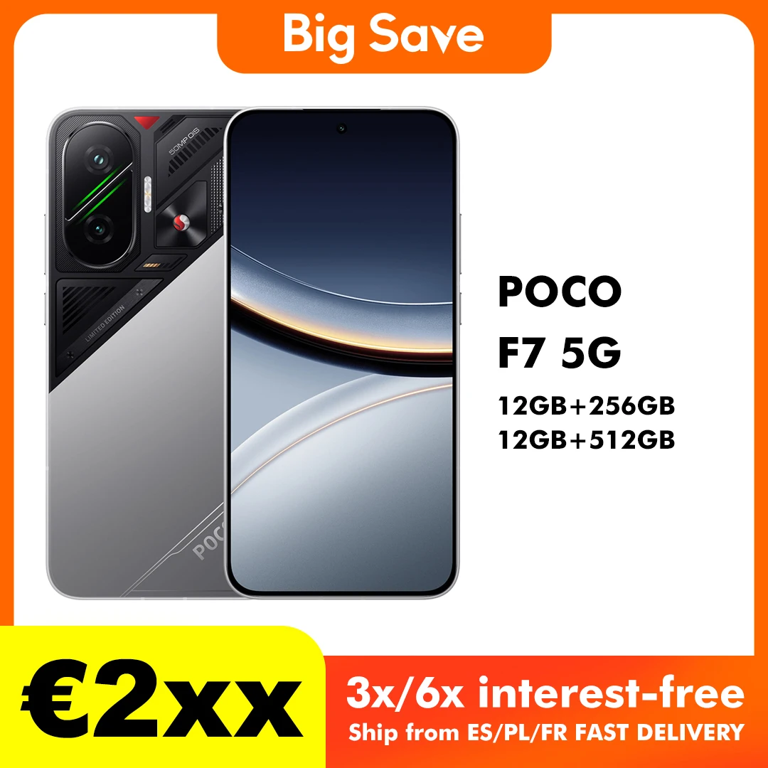 POCOF75GNFCEUVersionwithoutCharger12GB/256GB12GB/512GBSmartCellphoneSnapdragon8SGen46500mAhBattery-AliExpress509