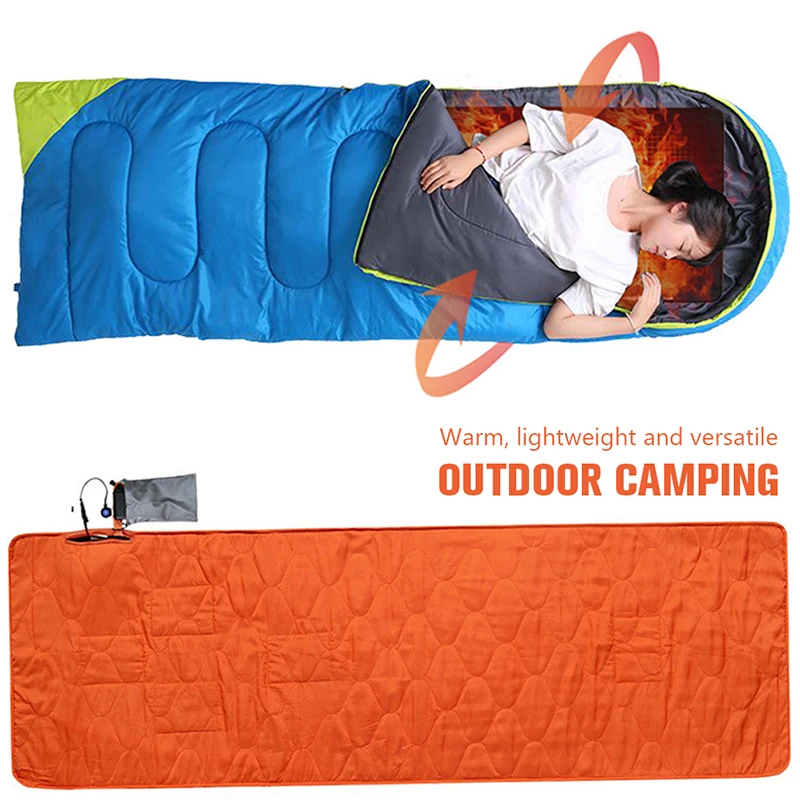 Outdoor USB Electric Heating Warmer Pad Winter Thermal Heater Cold  Resistant Sleeping Bag Pad Camping Mattress Sleeping Warm Mat - AliExpress