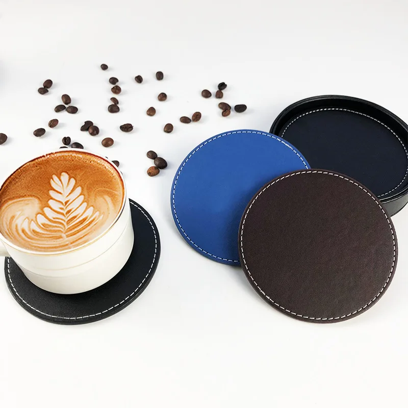 1pc 4 Inch Round Cork Coasters for Drinks, Heat Resistant Reusable  Absorbent Cup Mat Coaster for Mugs Coffee Glass - AliExpress