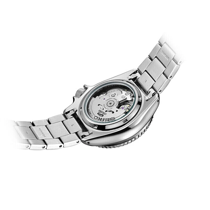 New SEIKO 5 Original Mechanical Watch Sport Dive Watches for Men Automatic 10Bar Waterproof Luminous Rotating Bezel