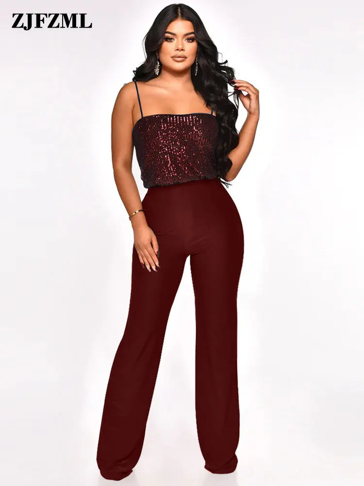 Red Puff Sleeve One Shoulder Long Sleeve Jumpsuits | Jumpsuit elegant,  Jumpsuit fashion, Fashion