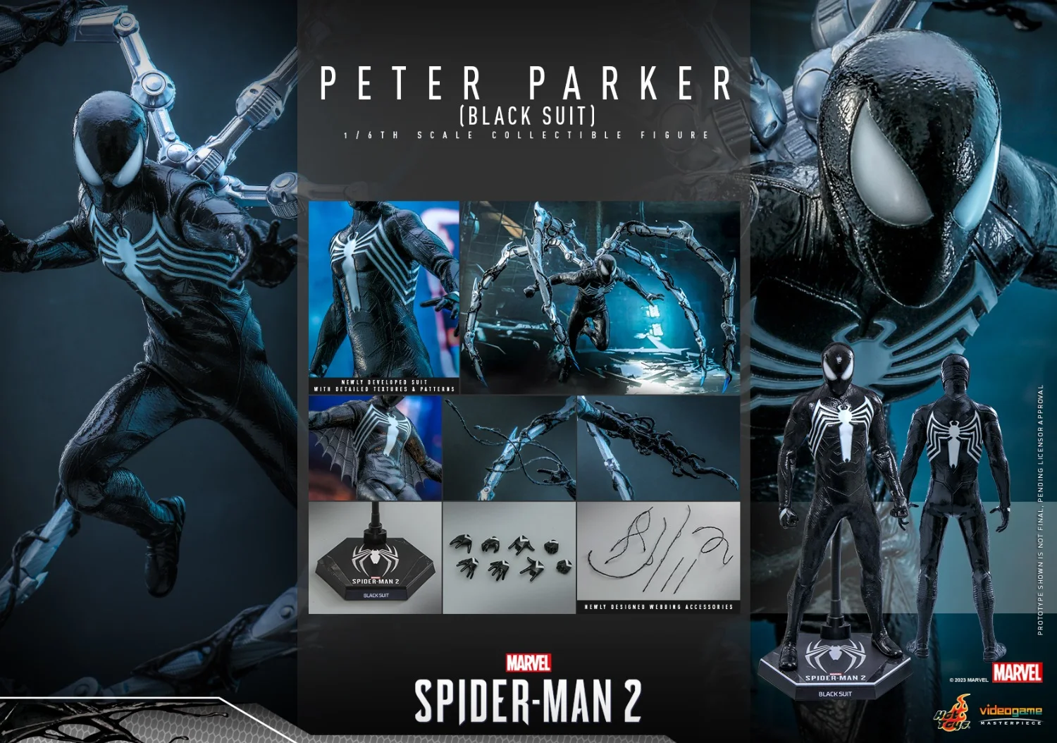 新品ホットトイズヴェノム 1/6 スケール フィギュア Spider-Man 2 Amazon.co.jp: ビデオゲーム・マスターピース Marvel's Spider