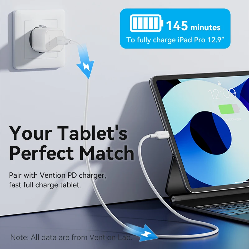 Vention 27W USB-C to Lightning Fast Charging Cable