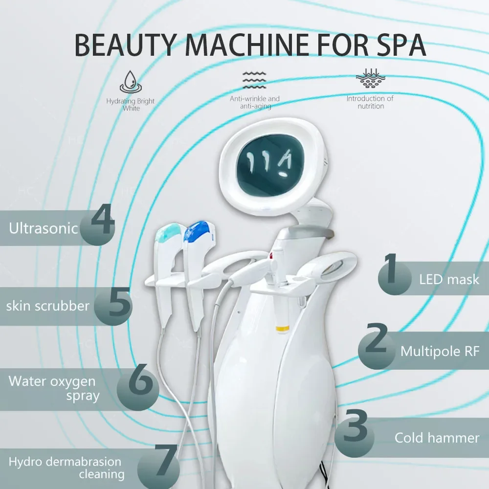 2023Hot selling in 7D Skin Tighten Face Lifting Anti-puffiness Machine Improve Skin WrinkleRemove Beauty Equipment