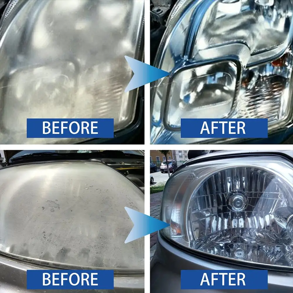Car Headlight Scratch Repair Solution with Nano Coating