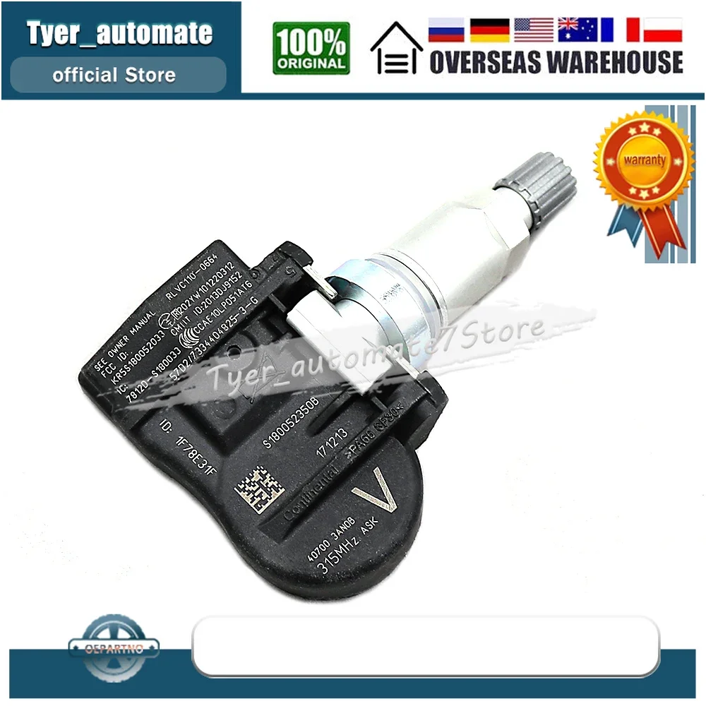 ֻ Ƽ ƽø NV200 Ʈ  Ʈ Ÿ̾ з   TPMS, 315MHz 40700-3AN0B, 4 