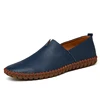 Fashion Men's Driving Shoes Handmade Leather Men Loafers Soft Breathable Men's Casual Shoes Zapatillas Hombre Big Size 38-48
