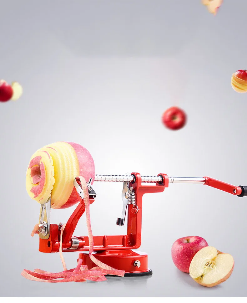 Spiral Potato Slicer Apple Peeler Multifunctional Peeler Potato Tower Fruit Slicer Snack Maker Household Kitchen Tool