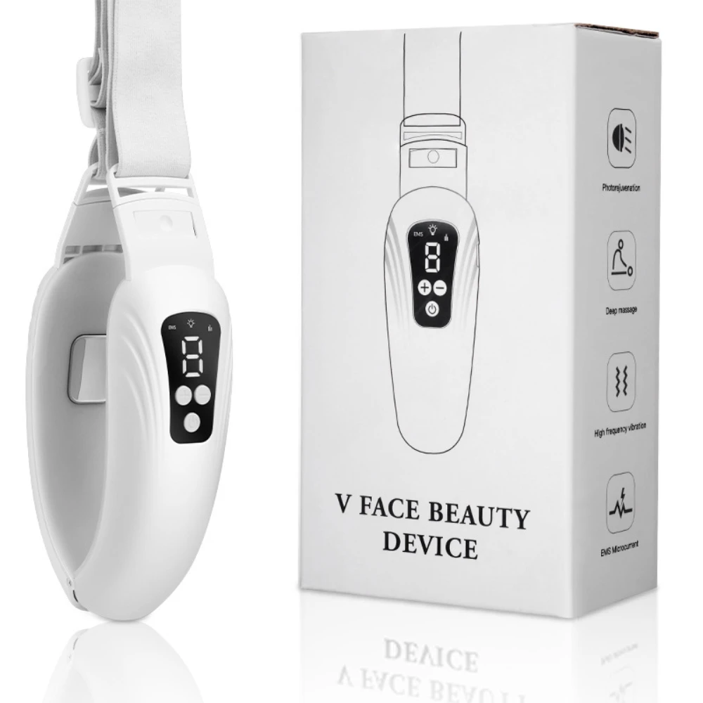 Skin Care EMS Electric Facial Massager Face Slimming Machine V Line Shaper Chin Cheek Lifting Firming Beauty Tools facial massager,facial massage instrument,beauty instrument