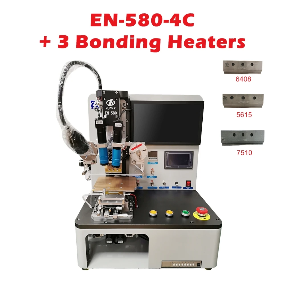 ZJMY SeparatedEN-LS23P OLED LCD circuit ITO Conductive Coating Restore Pulsed Laser Welder with EN-580 4C flex cable machine 5
