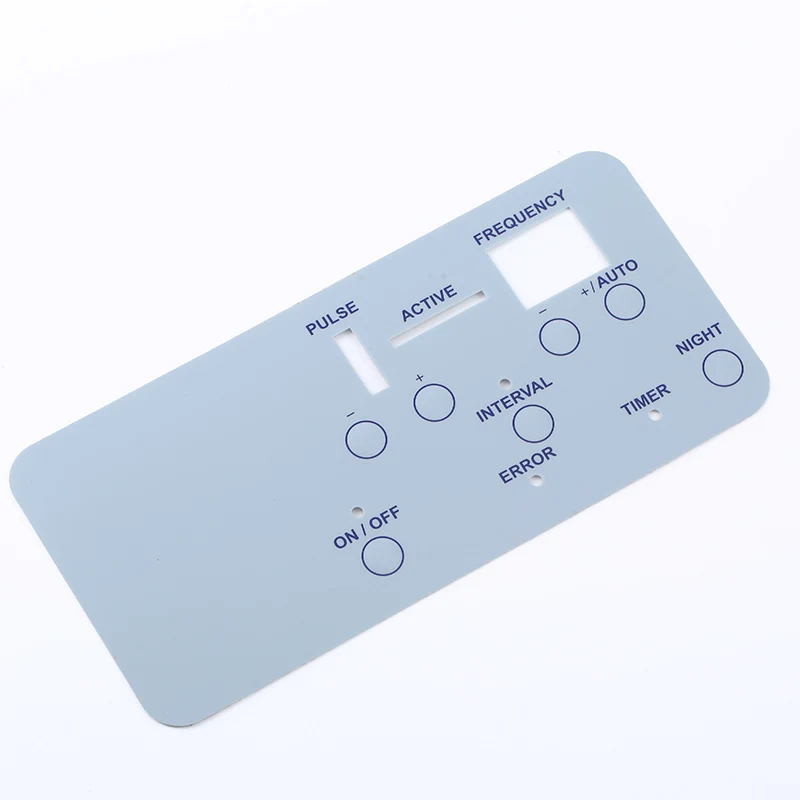 High quality membrane switch keypad switch membrane panel for medical equipment