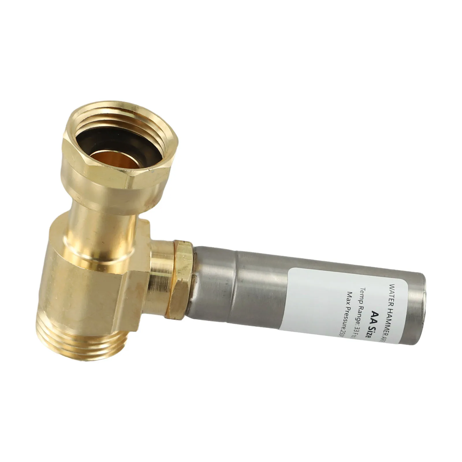 Washing Machine Water Hammer Arrestor Home Appliance Protection Easy Installation Brass