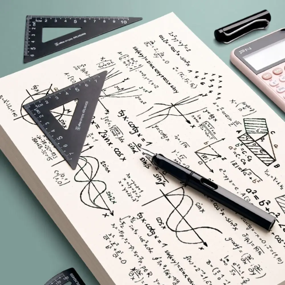 40/100 Sheets A4 B5 Draft Paper Horizontal Line Blank Arithmetic Paper Student Painting School Art Stationery Calculation Paper 3