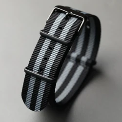 Wear - Resistant Nylon Woven Strap - Retro Soft Bracelet - 24mm (G color)