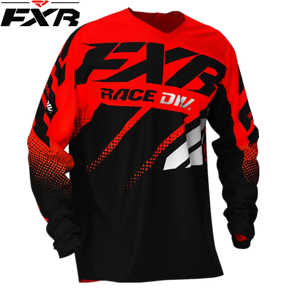 Cycling Jersey FXR Downhill Jersey Motocross Shirt Moto Cross Country Polera Mtb Jersey Motorcycle Mountain Bike Long Sleeve Sweatshirt