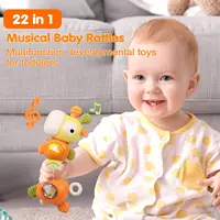 Giraffe Baby Teethers Newborn Infant Sensory Chew Toys Montessori Developmental Toy for Babies 3-18 Months Girl Boy Gifts 2