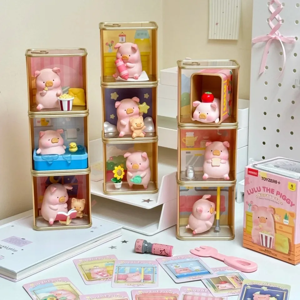 Genuine LuLu The Piggy Pleasure Time Series Blind Box Canned Pig