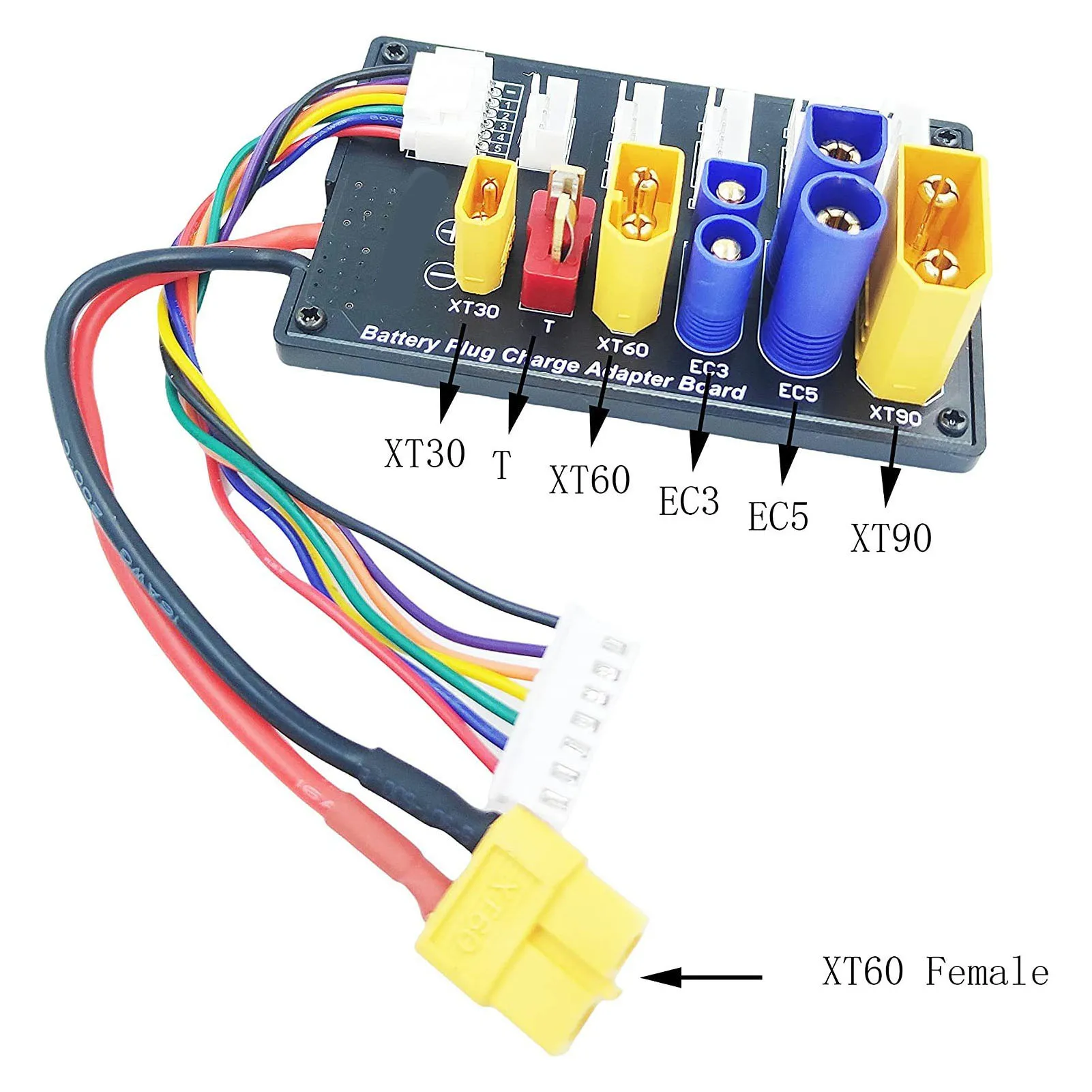 Carte de charge parallèle XT90 XT30 EC3 EC5 T XT60 pour chargeur LiPo 6S