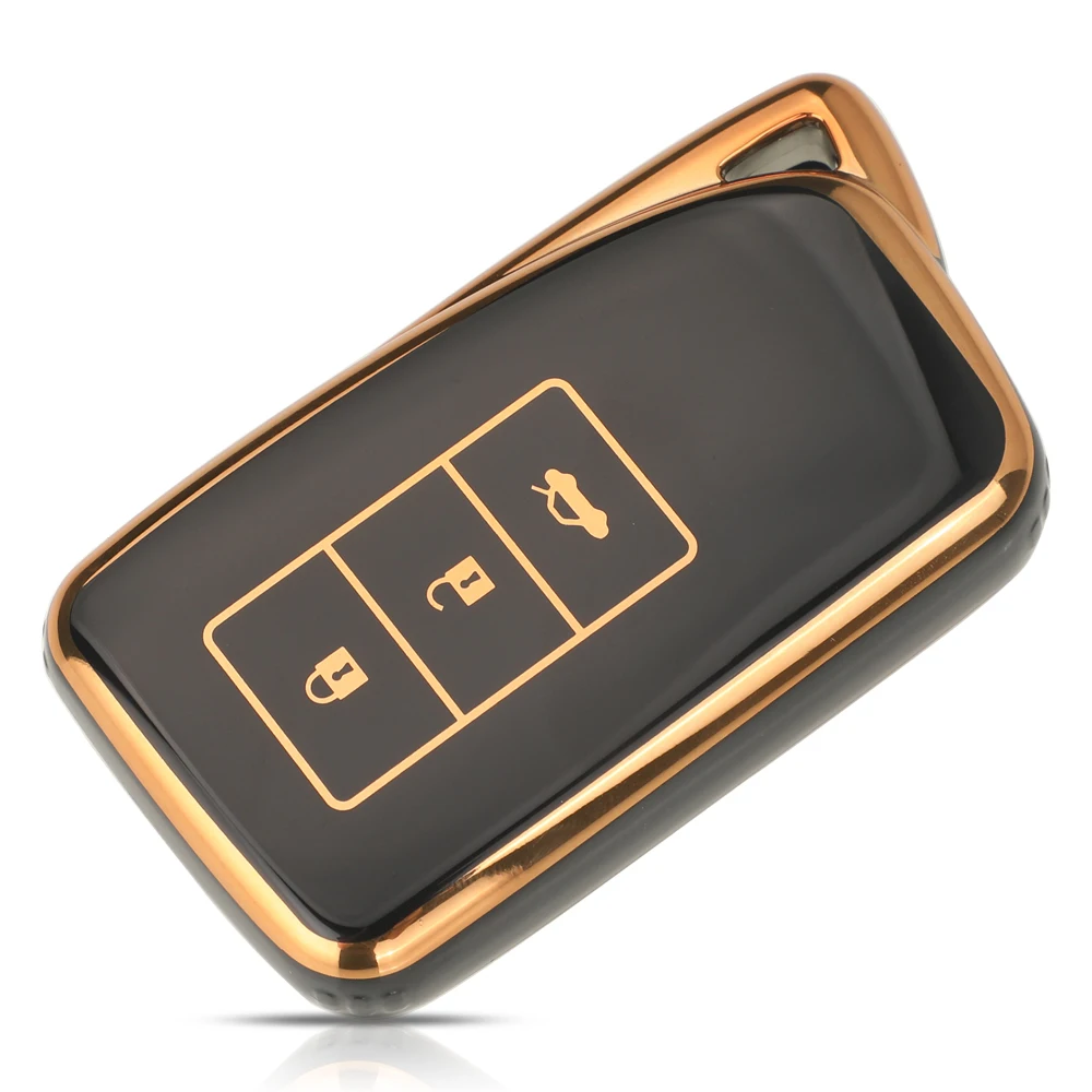 Premium TPU Car Key Case Cover - Soft and Durable Protection