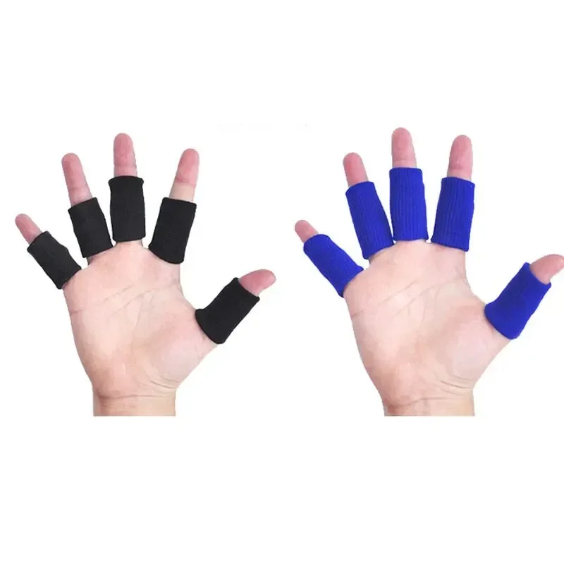 1Pcs/Set Finger Protection Arthritis Support Finger Guard Outdoor Sports Basketball Volleyball Elastic Sleeves Elastic