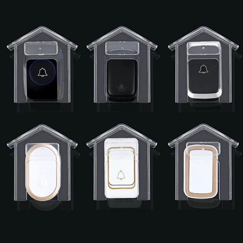 Waterproof Cover for Wireless Doorbell Access Control Rain Cover Protective Box Outdoor Doorbell access control cover