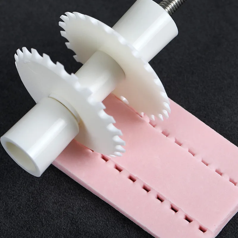 Flower Border Fondant Ribbon Roller Cutters Cake Sugar Cutter Lace Cake Mold Embosser DIY Dough Cutting Tool baking tool dough cutter cookie cutters baking accessories cake scraper 6Pcs