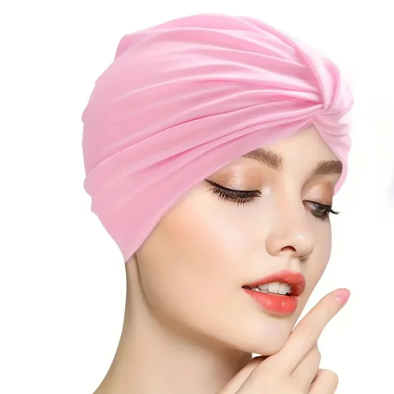 1pc Anti-Slip Swimming Cap for Long, Curly, Thick Hair and Braids - Perfect for Beach and Pool with Flexible Fit 2