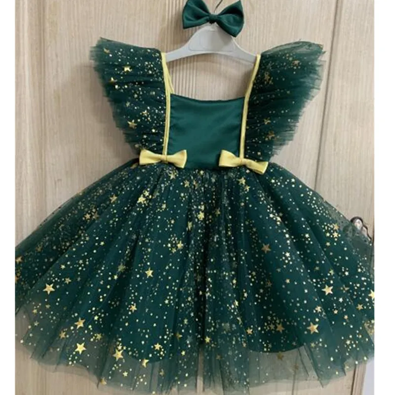 Girls Dress Baby Girl Dress Baby Girl Sequin Party Dress Newborn 1 Year Birthday Princess Outfit
