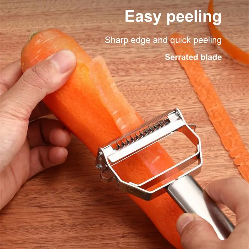Vegetable Chopper 1PCS Stainless Vegetables Tool Portable Manual Easy Clean With Handle Multi Purpose Home Kitchen Article