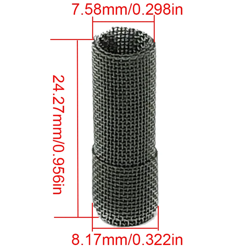 1/2/5/10/20/30/50X Car Glow Plug Strainer Screens for Eberspacher Hydronic Heater B/D 3/4/5 D4WSC D5WSC D5WS D5WZ 252121990113