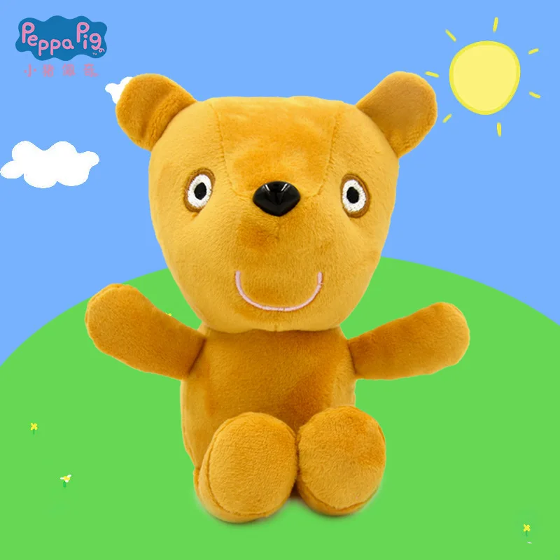 Peppa Pig 시리즈 봉제 인형, 조지 애완 동물, 공룡, 테디 베어, 귀여운 어린이 장난감, 생일 선물, 신제품