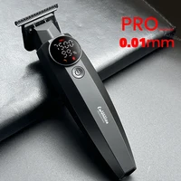 Lanmoda Professional Baldhead Hair Clipper for Barber 0 MM T Blade Men Bald Detailer Trimmer Shaver Haircut Machine Beard Razor 1