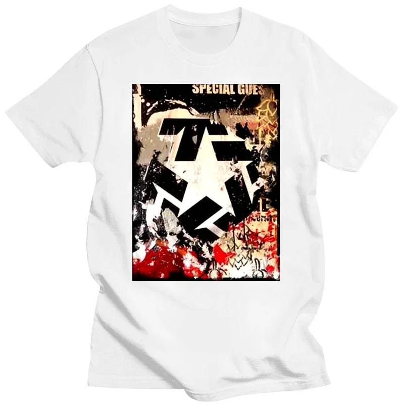 Футболка мужская с коротким рукавом и принтом граффити, лето 2019