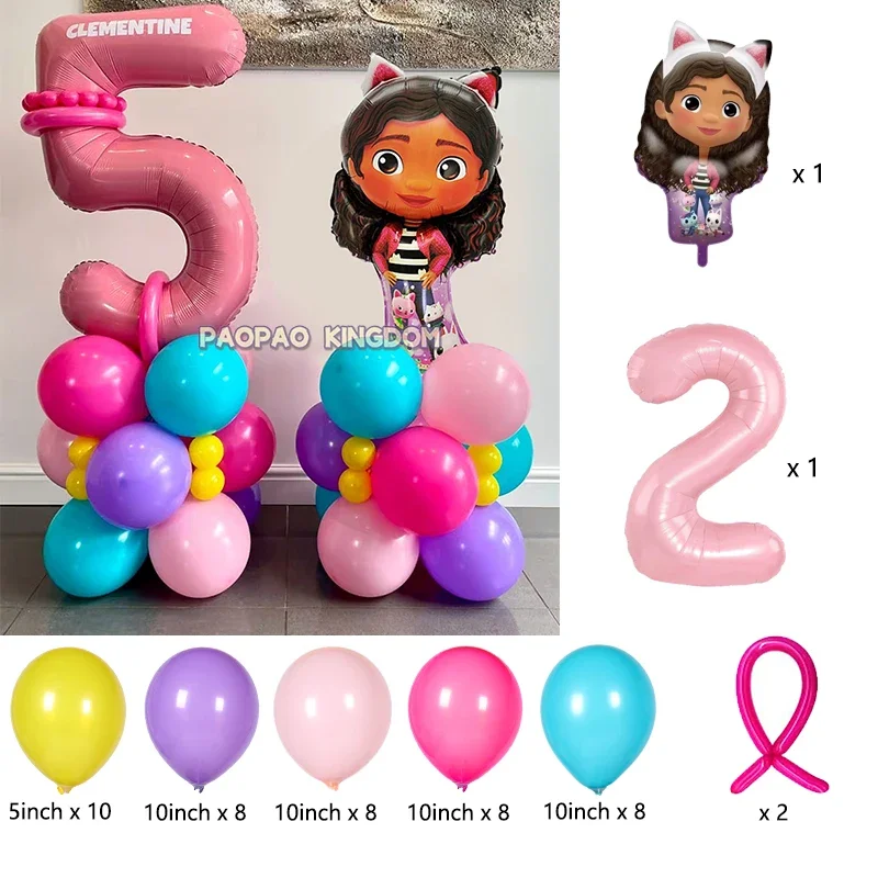 Striscione La Casa Delle Bambole Di Gabby - 02 - Carta Cm 140x100 - Foto 6