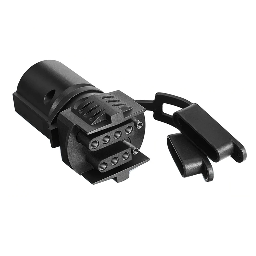 

12V American 7-to-5-to-4 Trailer Connector Suitable for RV, Trailer, Commercial Vehicle, Ships，Truck, Semi-trailer, Car US Plug