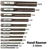 3-16mm HSS Hand Reamer Set Precision H8 9SiCr Straight-shank Chucking Engineering Milling Cutter Tool 1