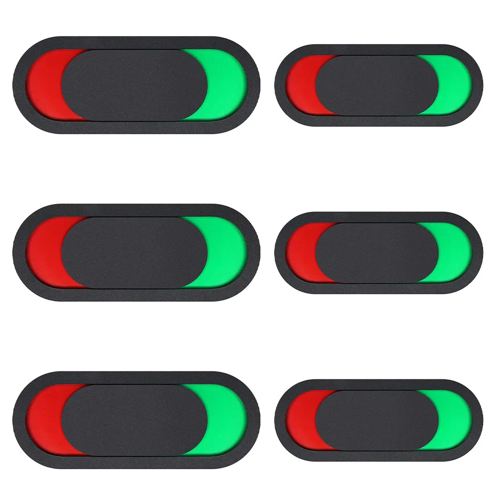 6개입 상업용 및 매장 간판용 아크릴 슬라이드 표시기, 사무실, 화장실, 회의실 문용, 자가 접착식, 사용중 표시