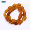 Natural Baltic Amber Beads - Untreated Yellow Honey Color for DIY Jewelry Making, Healing Crafts, Fossil Gemstone Collectors 3