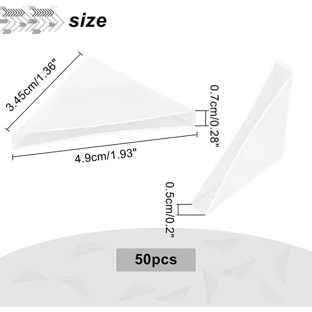 Angoli Per Foto Autoadesivi Trasparenti – Angolo Senza Acidi - Foto 2