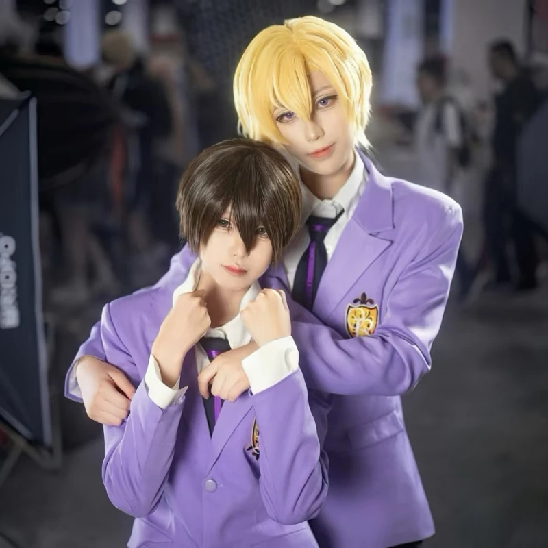 sachin and babi light blue dress Ouran High School Host Club Cosplay, Uniform Costume with Keychain :  Clothing, Shoes & Jewelry