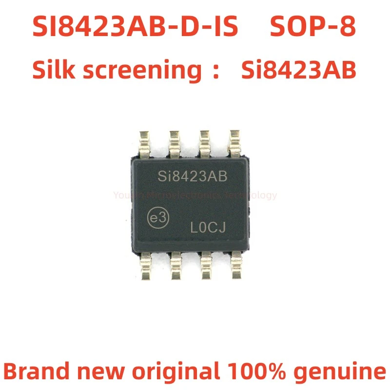 Original genuine SI8423AB D IS SOP 8 [DGTL ISO 2500VRMS 2CH GP 8SOIC