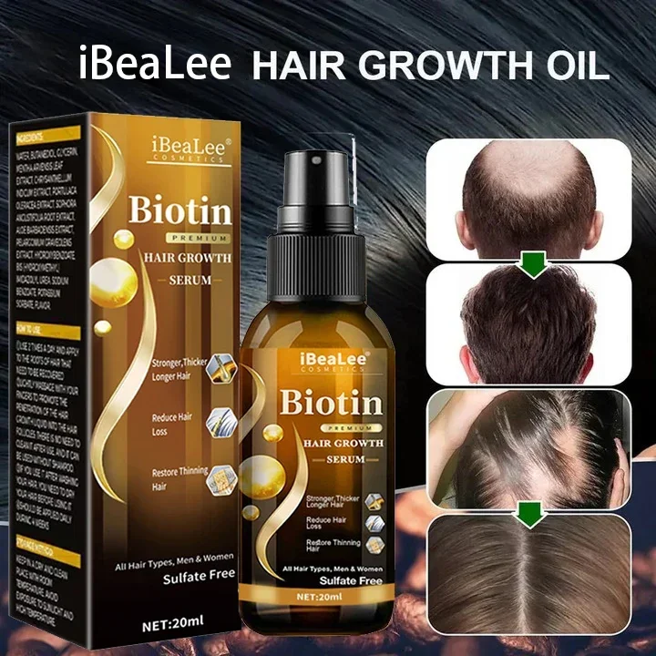 Hair Growth Treatment Strengthens Nourishes Scalp